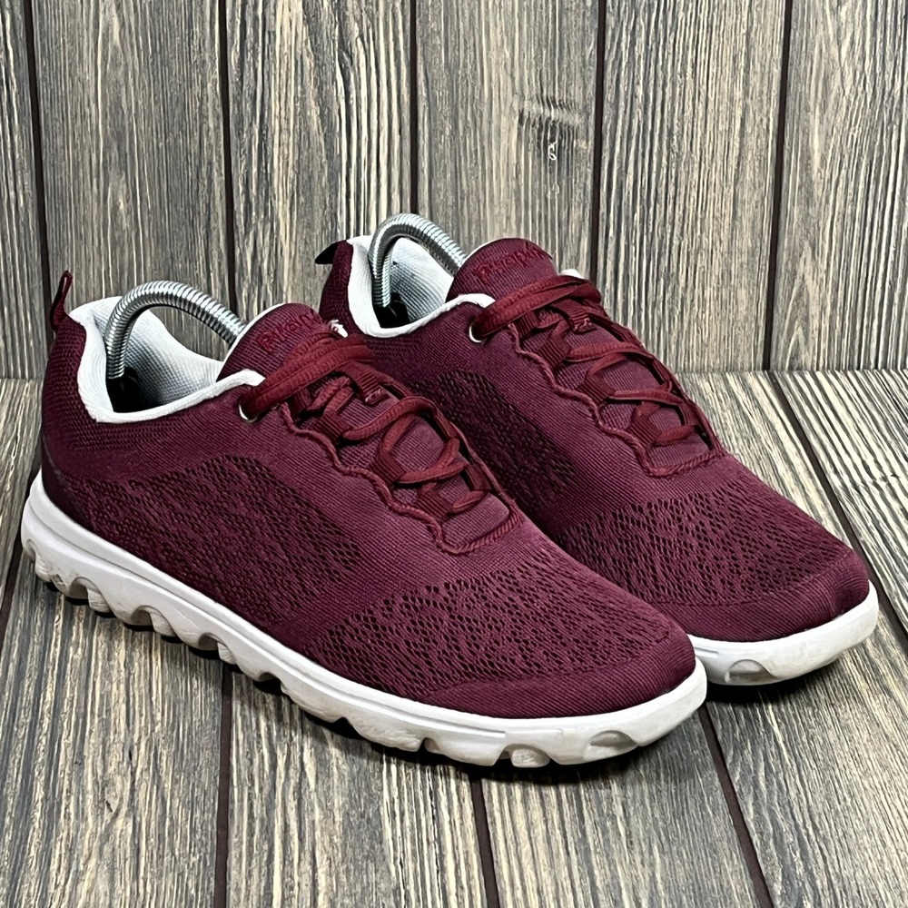 Propet TravelActiv Women Comfort Sneaker Shoe Lightweight Wine Casual 10 W5102